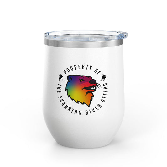 Pride Logo - Evanston River Otters Insulated Tumbler, 12oz