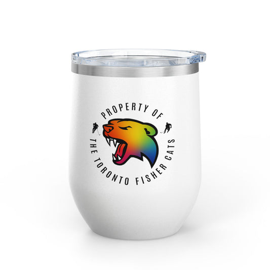 Pride Logo - Toronto Fisher Cats Insulated Tumbler, 12oz