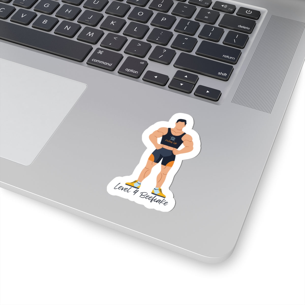 Level 4 Beefcake Sticker
