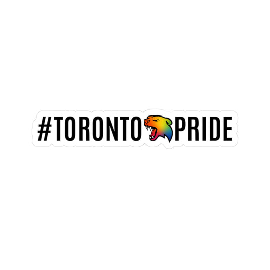 #Toronto Pride - Toronto Fisher Cats Pride Sticker