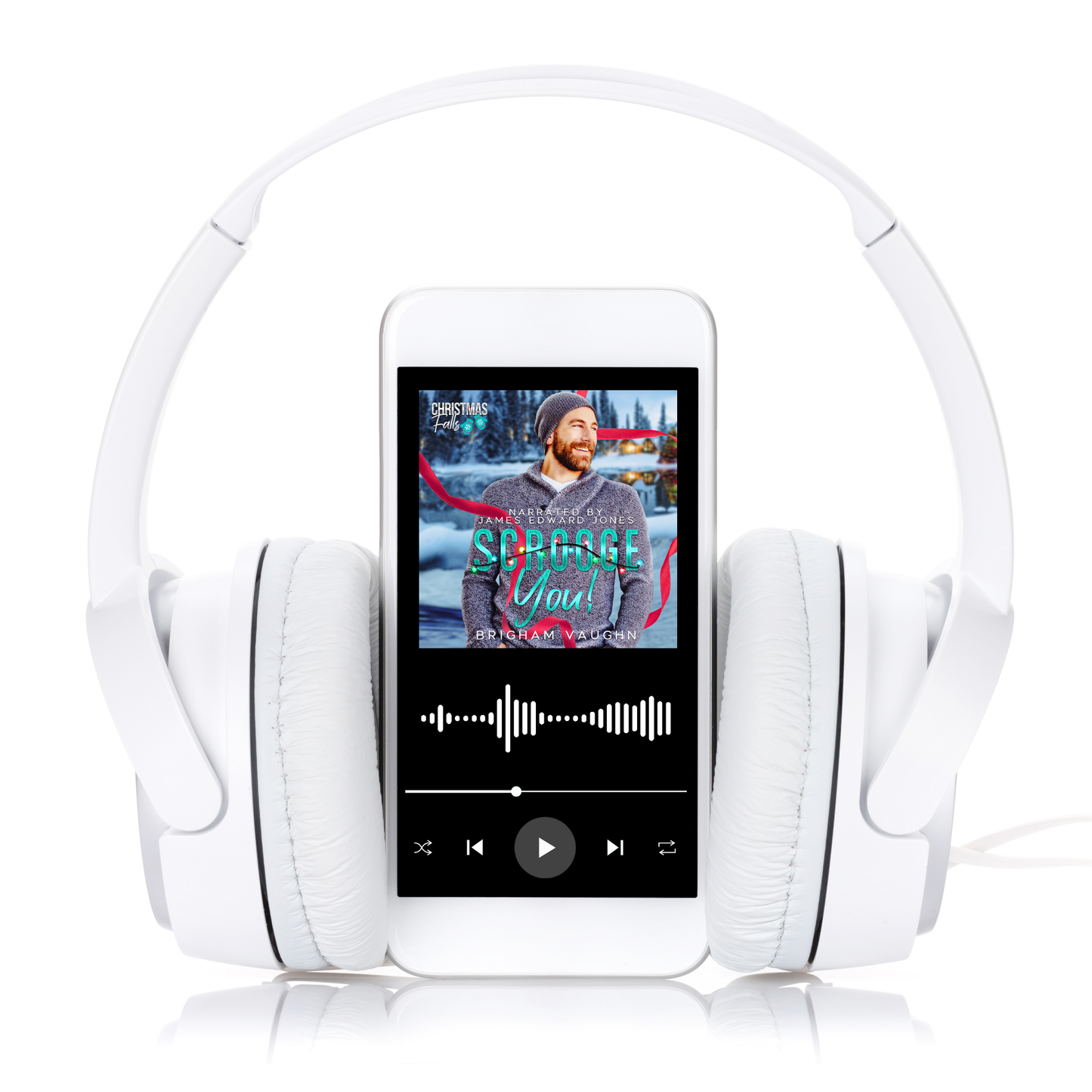 Scrooge You by Brigham Vaughn m/m holiday romance audiobook