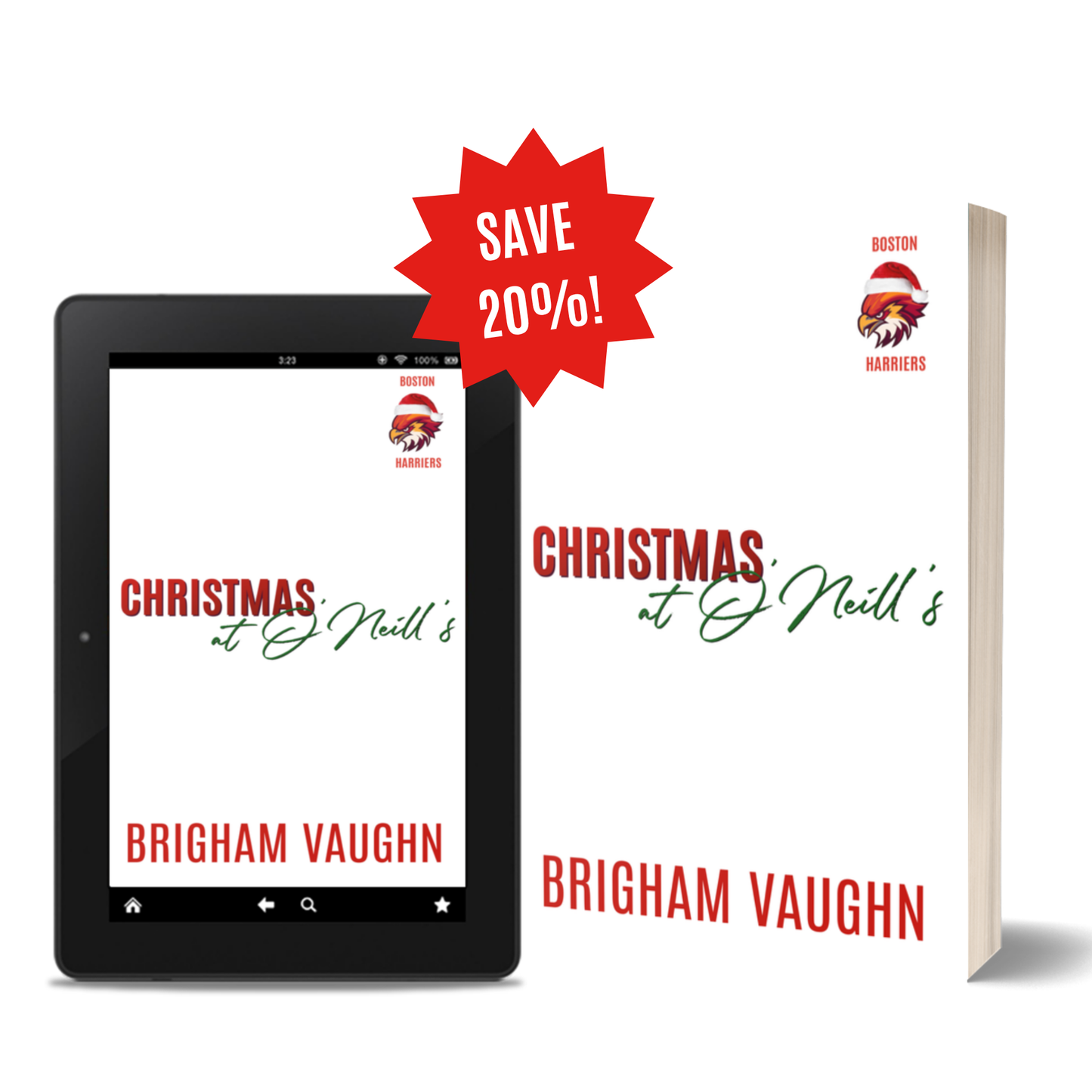PRE-ORDER Christmas at O'Neill's (The Scoring Chances Series #7) - eBook & Paperback Bundle (Copy) (Copy)