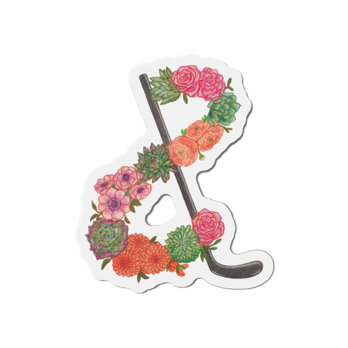 Twig & Bloom Flower Magnet