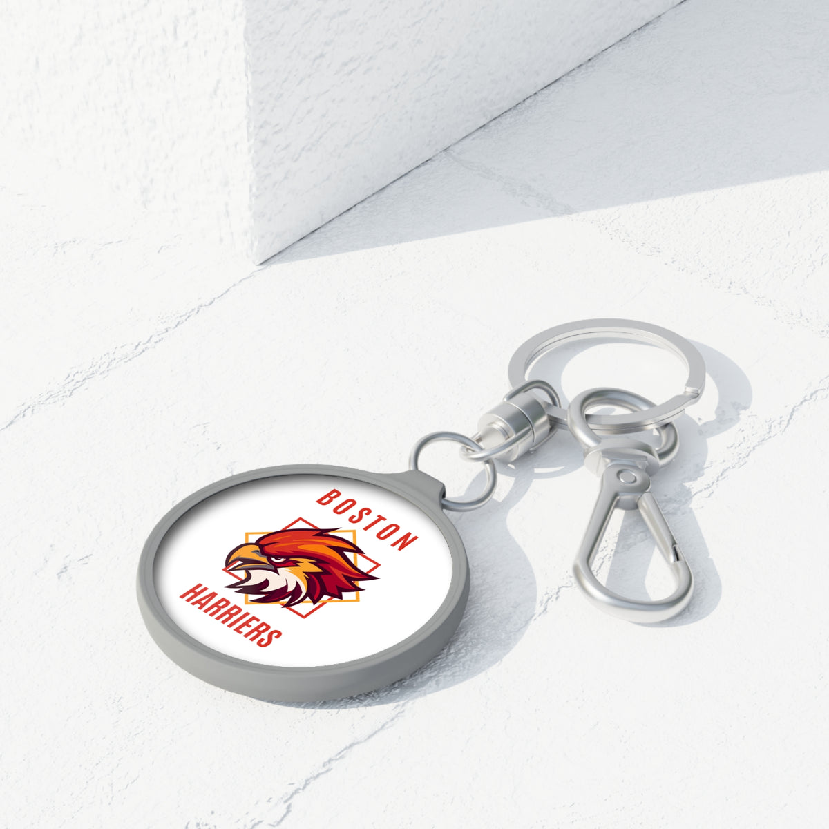 Boston Harriers Keyring Tag