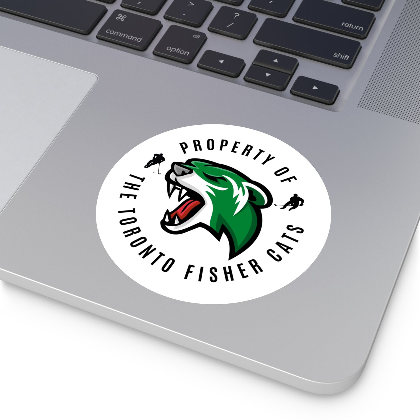 Property of the Toronto Fisher Cats Round Stickers