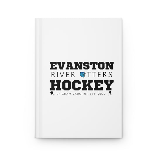 Evanston River Otters Hockey Hardcover Journal