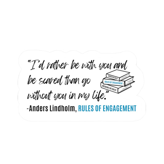 Anders Lindholm Quote Sticker