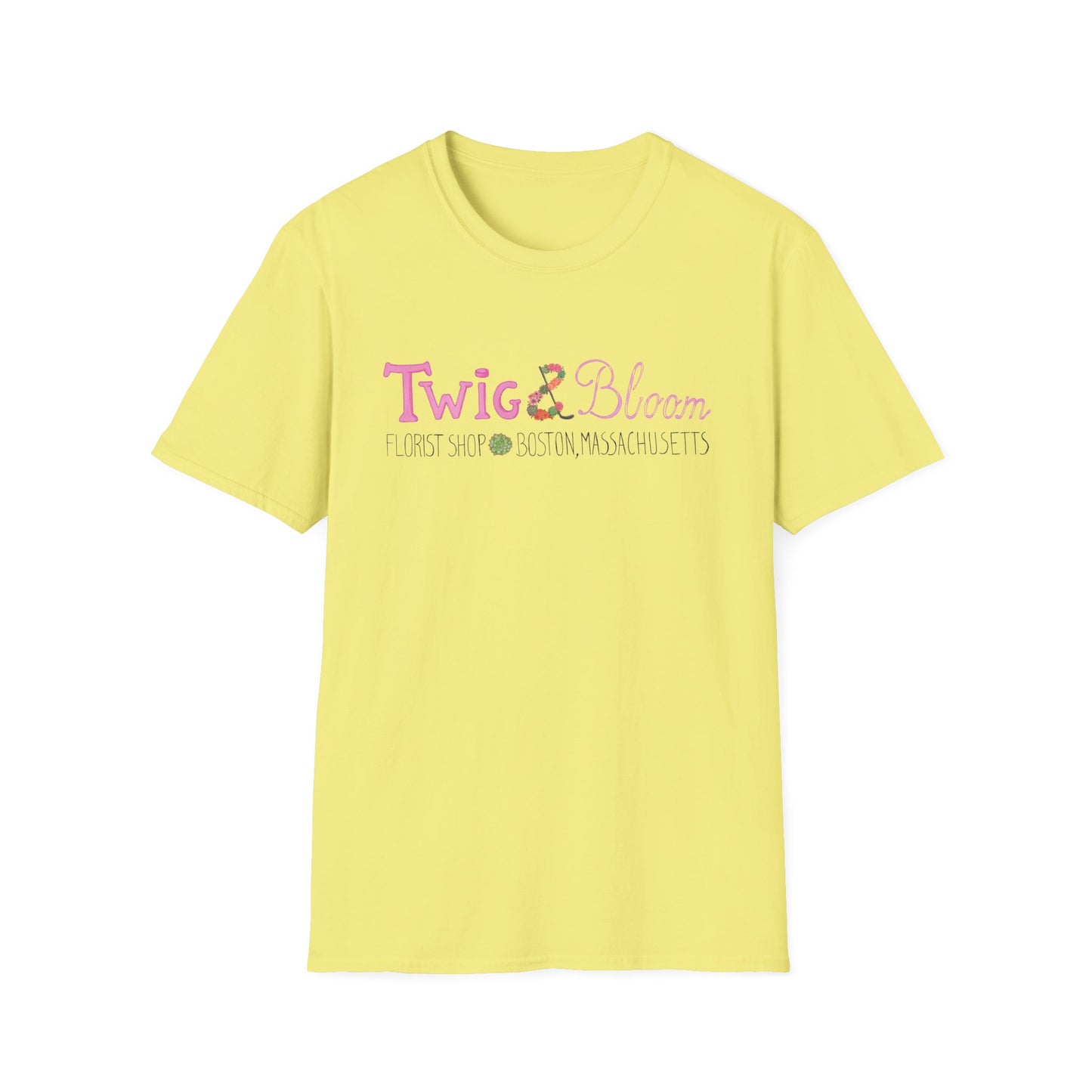 Twig & Bloom Unisex Softstyle T-Shirt