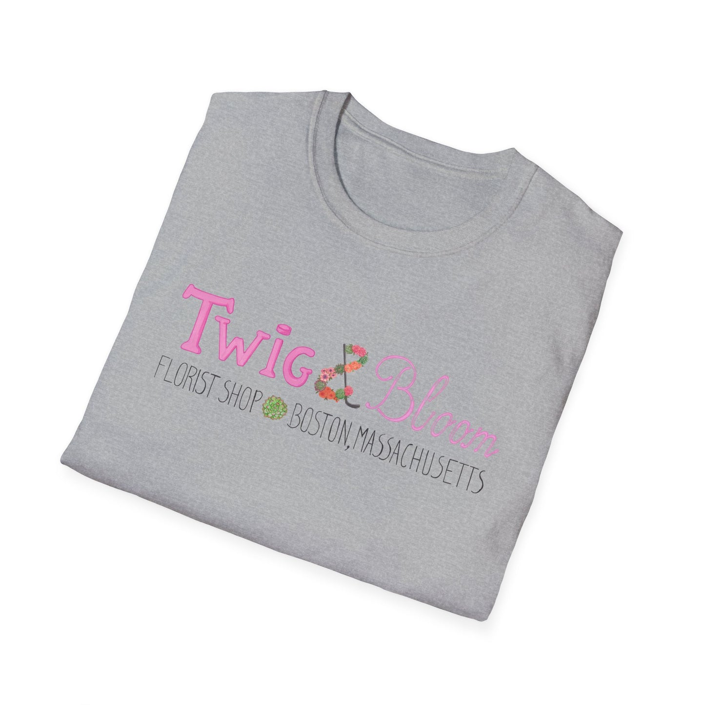 Twig & Bloom Unisex Softstyle T-Shirt