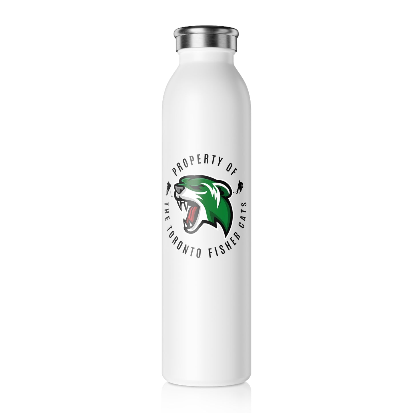 Property of the Toronto Fisher Cats Slim Water Bottle