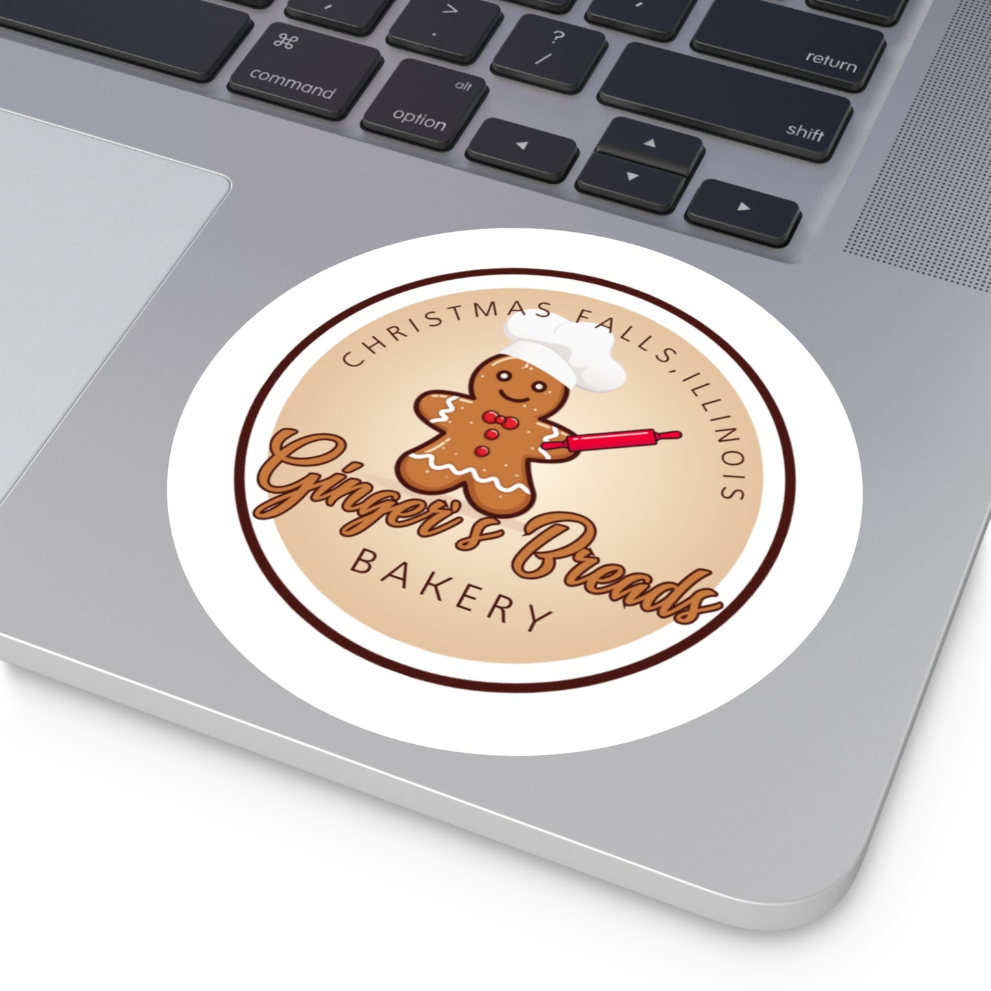 Ginger's Breads Round Stickers