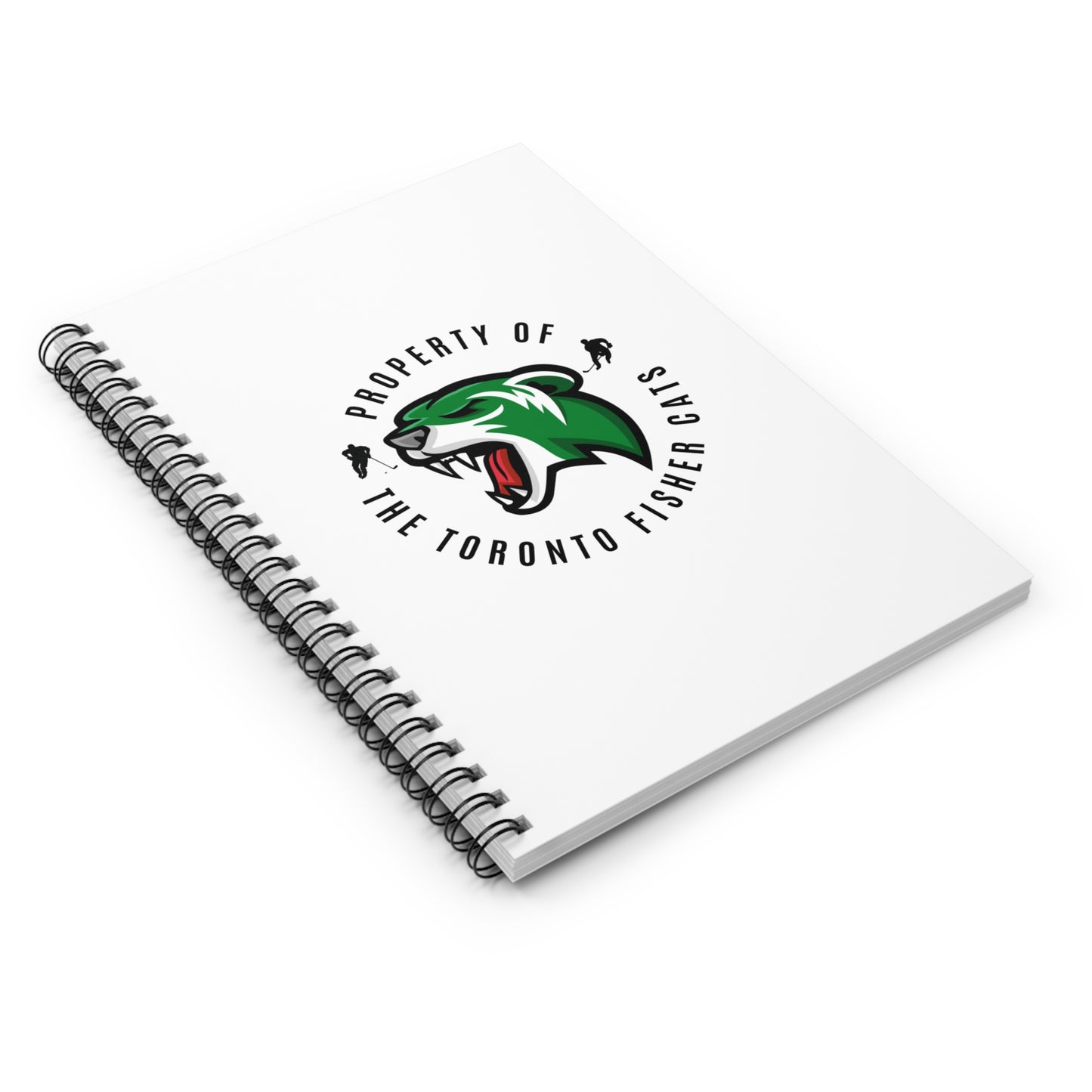 Property of the Toronto Fisher Cats Spiral Notebook - Ruled Line