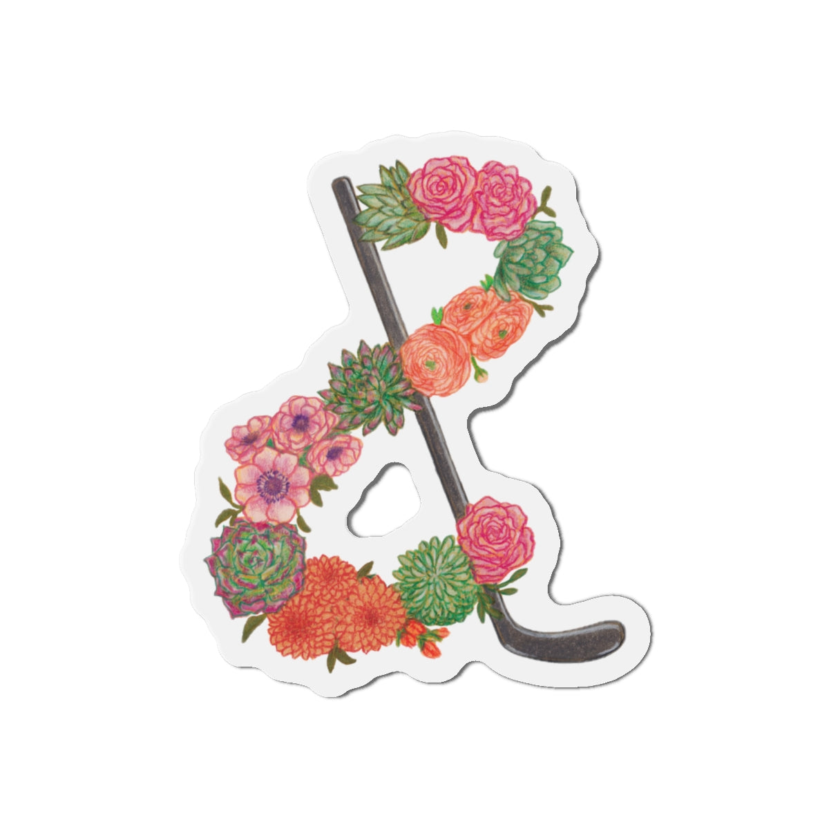Twig & Bloom Flower Magnet