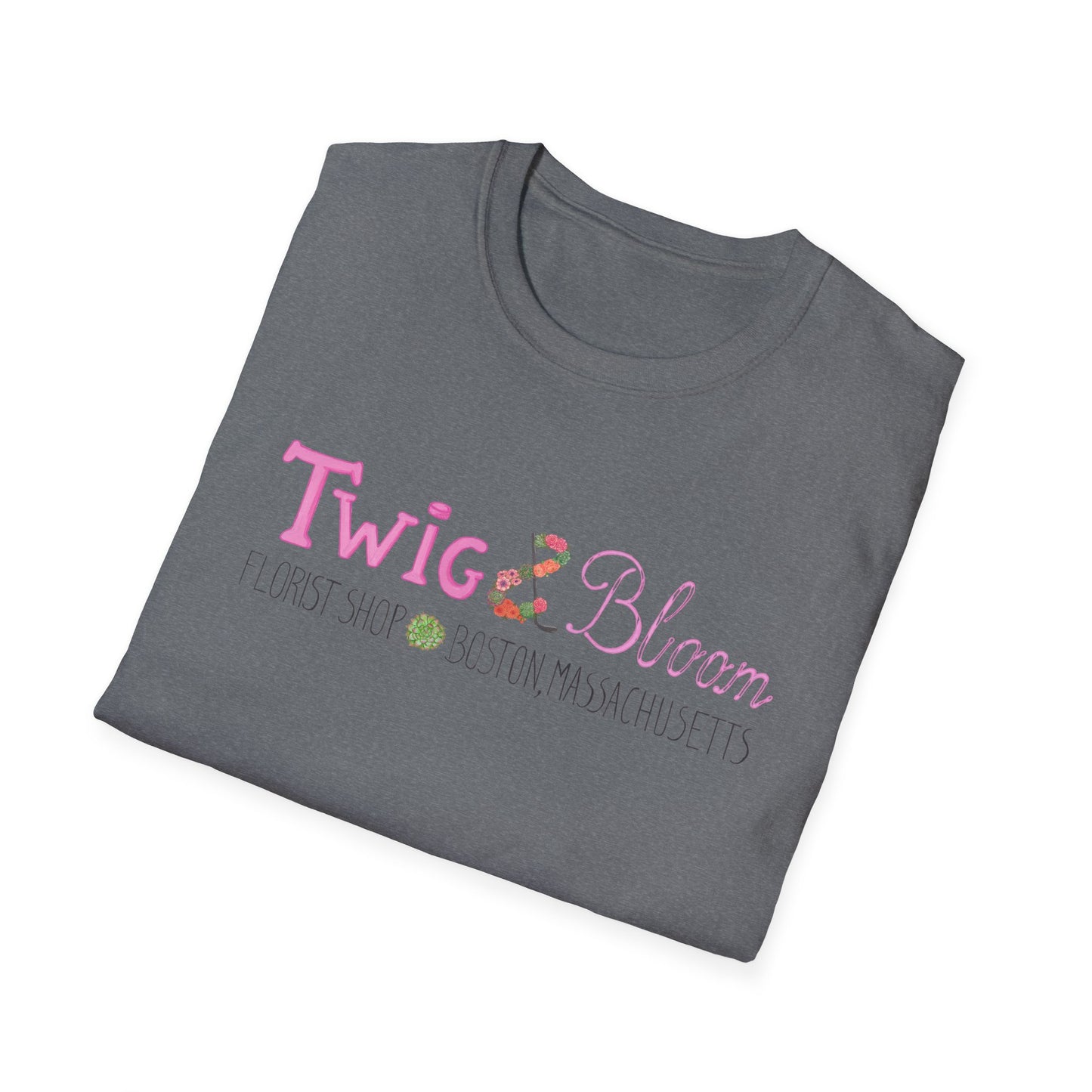 Twig & Bloom Unisex Softstyle T-Shirt