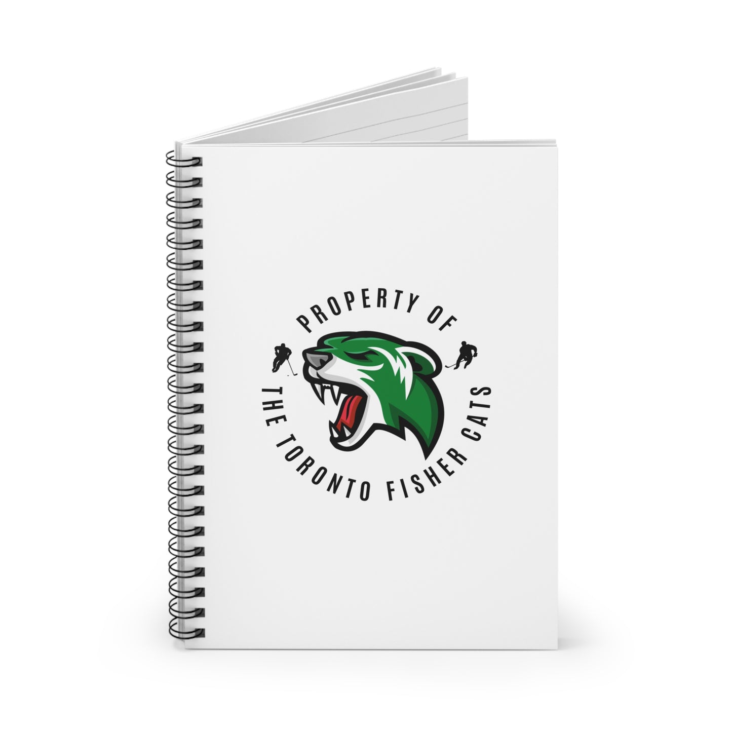 Property of the Toronto Fisher Cats Spiral Notebook - Ruled Line