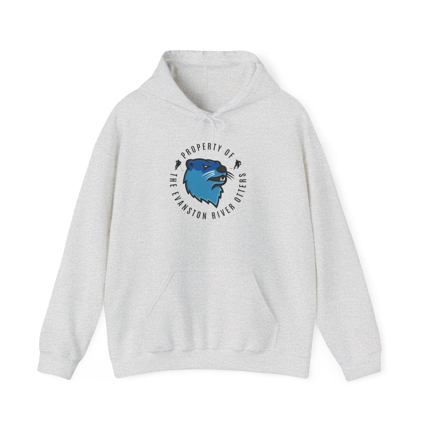 Property of the Evanston River Otters Unisex Hooded Sweatshirt