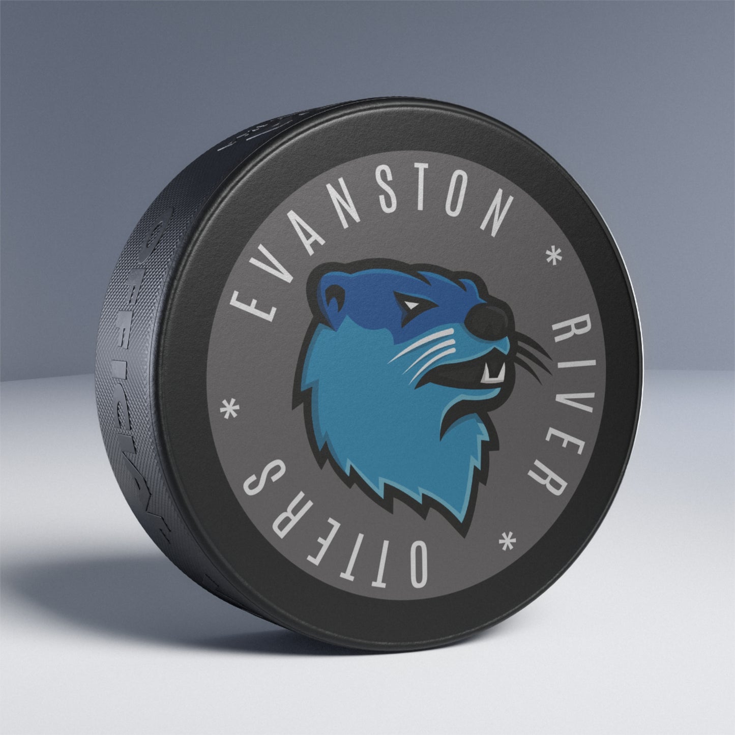 Evanston River Otters Hockey Puck