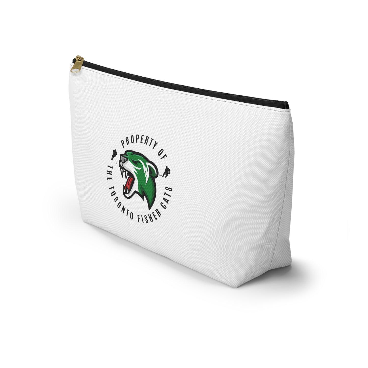 Property of the Toronto Fisher Cats Accessory Pouch w/ Flat Bottom