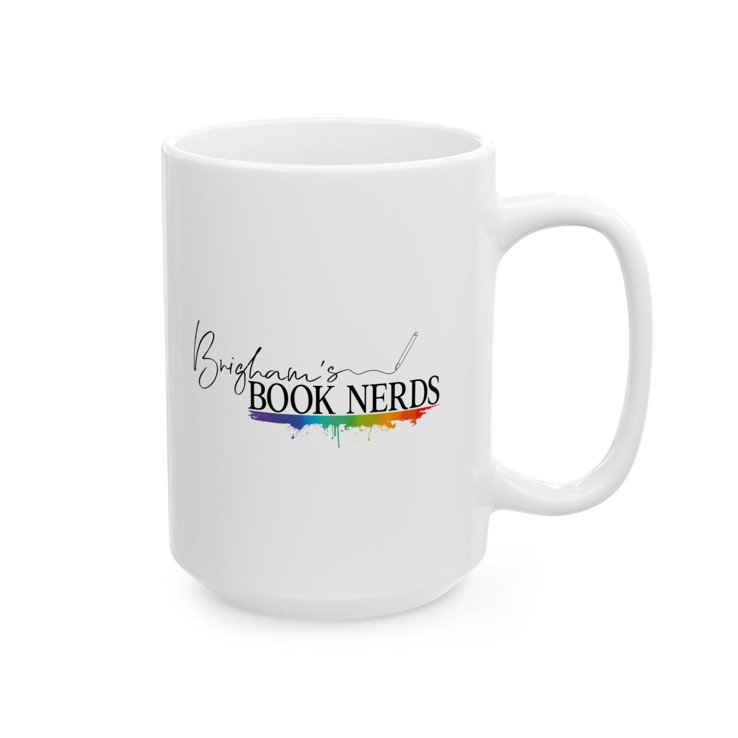 Book Nerd Ceramic Mug, (11oz, 15oz)