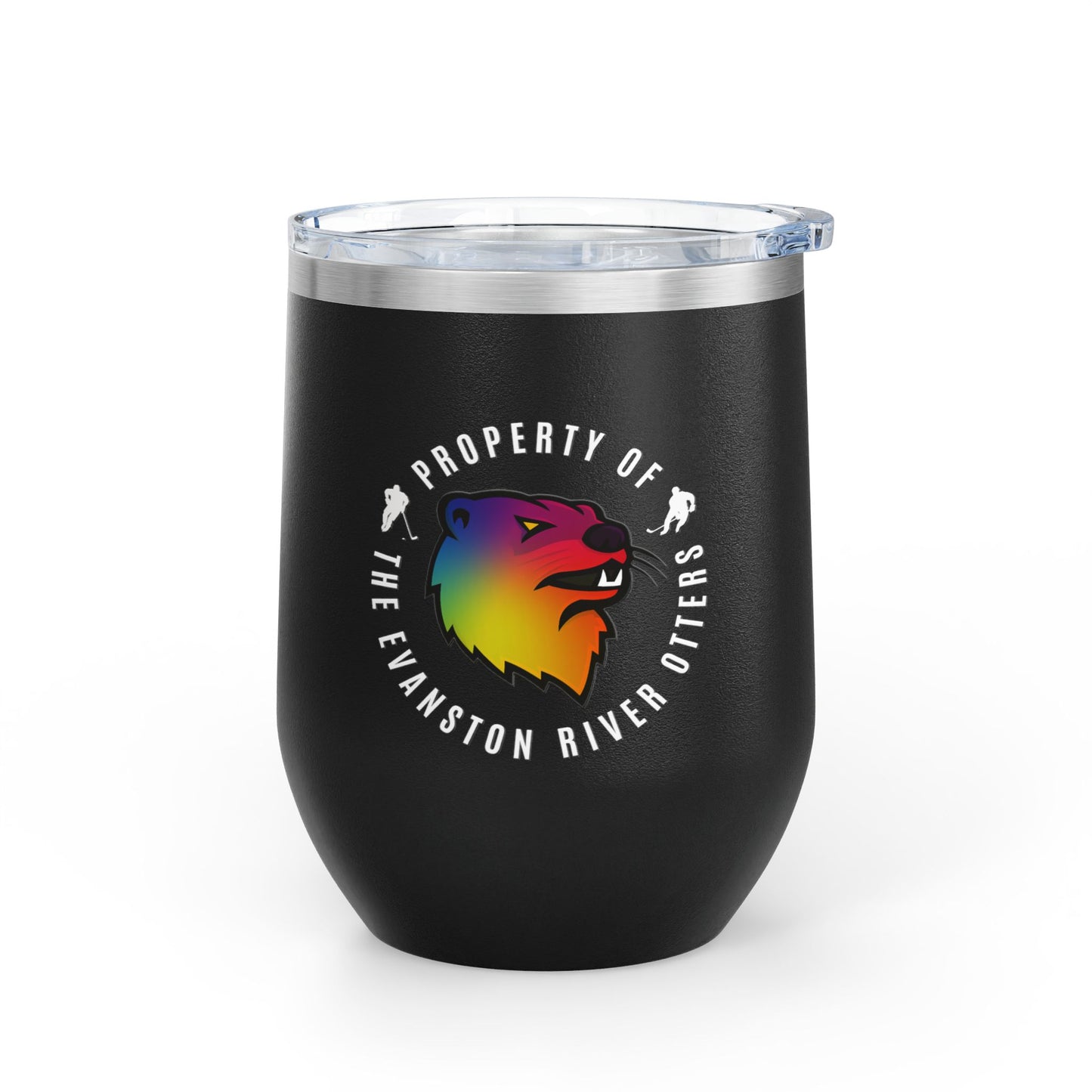 Pride Logo - Evanston River Otters Insulated Tumbler, 12oz
