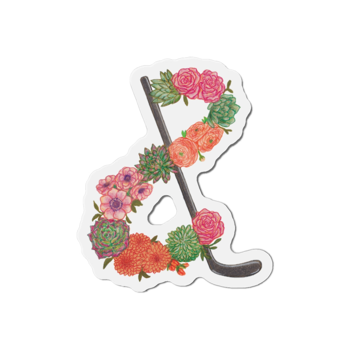 Twig & Bloom Flower Magnet