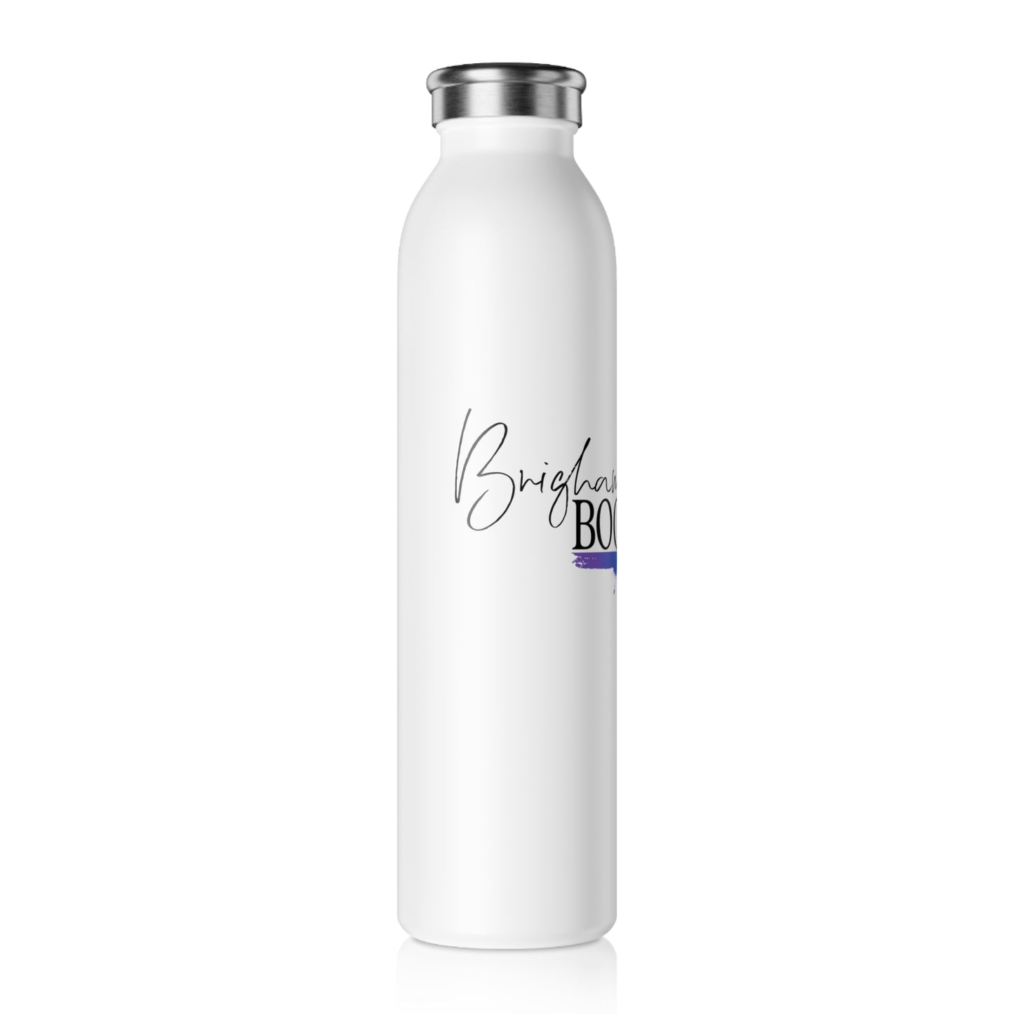 Book Nerds Slim Water Bottle