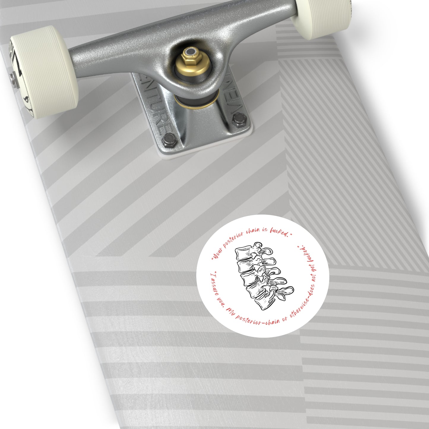 Posterior Chain Sticker