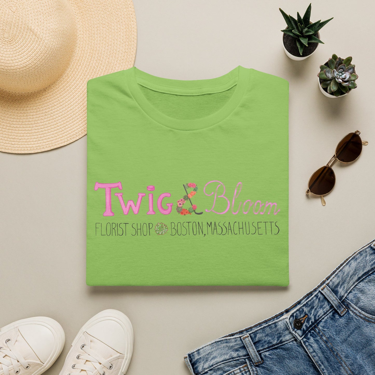 Twig & Bloom Unisex Softstyle T-Shirt