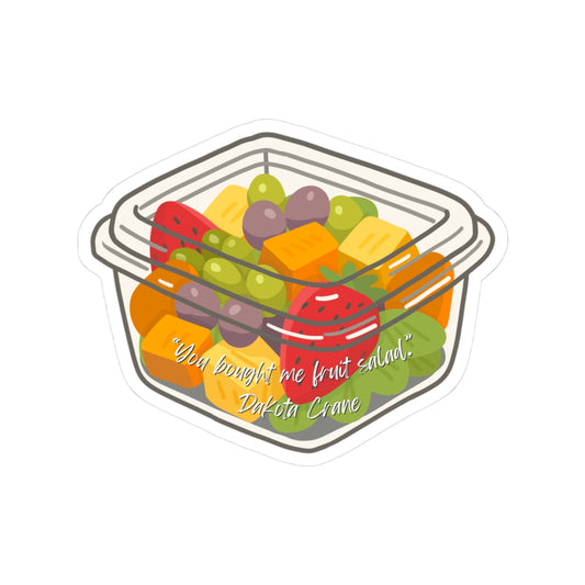 Dakota Crane Fruit Salad Sticker