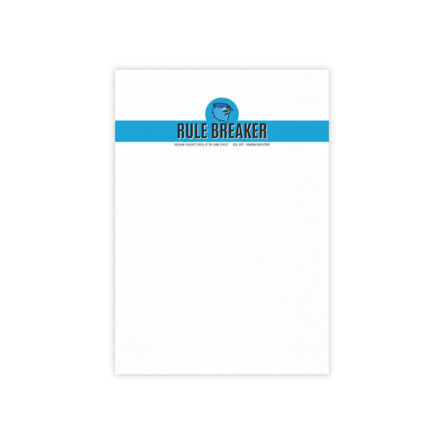 Rule Breaker Sticky Note Pad