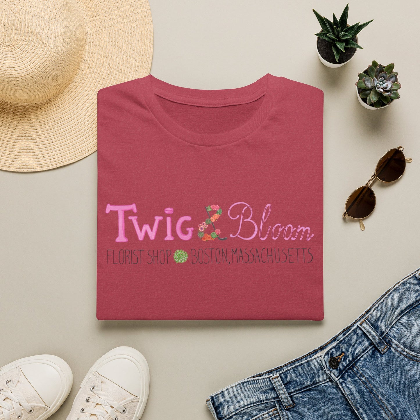 Twig & Bloom Unisex Softstyle T-Shirt