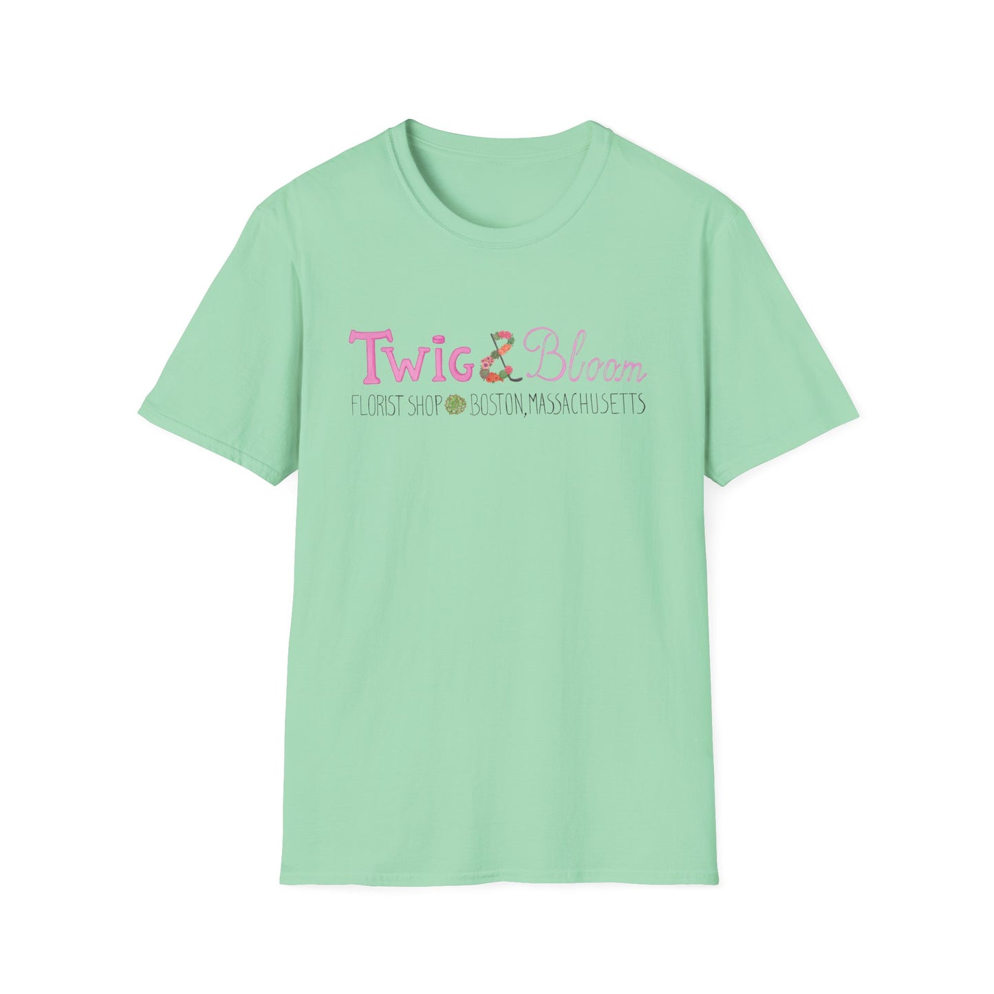 Twig & Bloom Unisex Softstyle T-Shirt