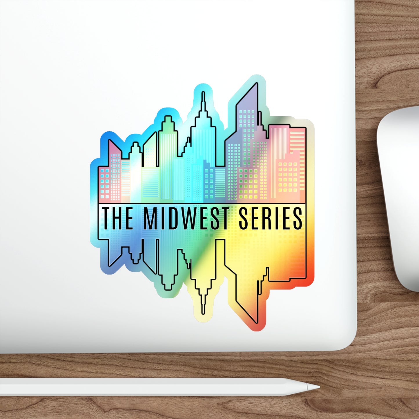 The Midwest Series Holographic Die-cut Stickers