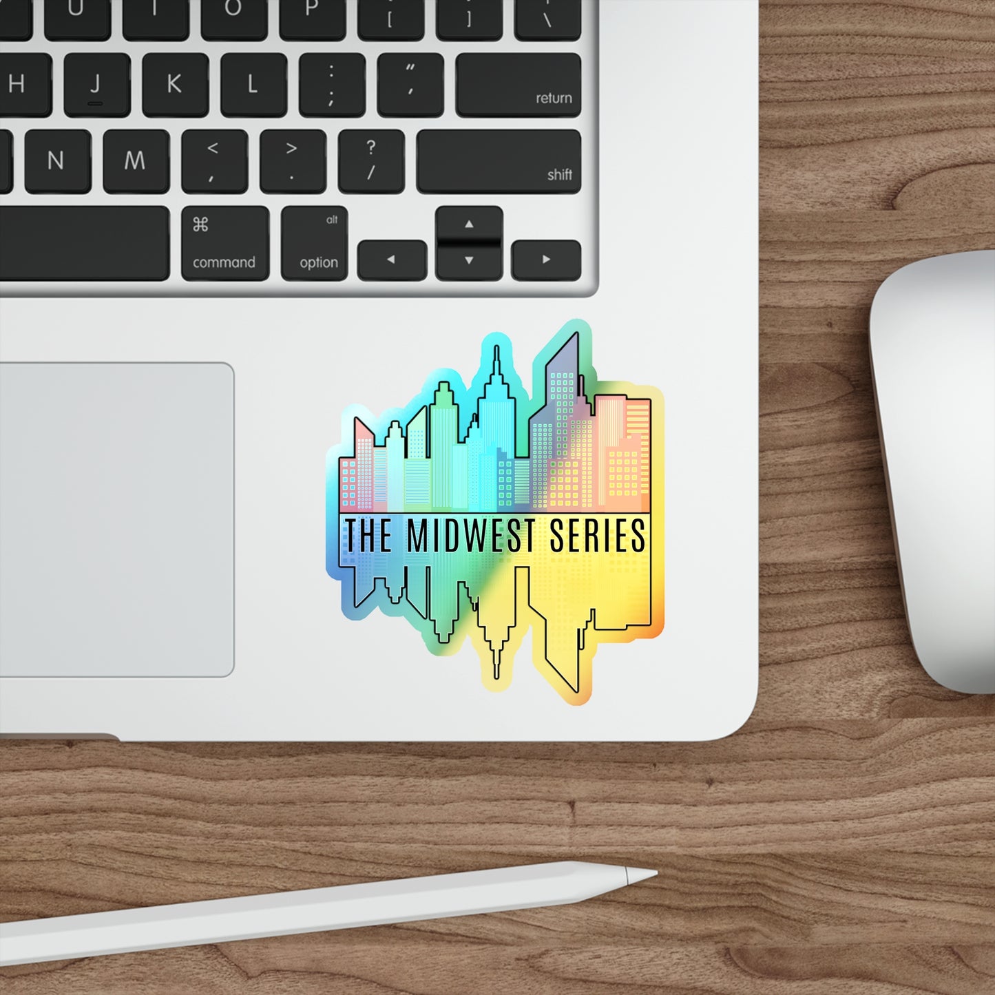 The Midwest Series Holographic Die-cut Stickers