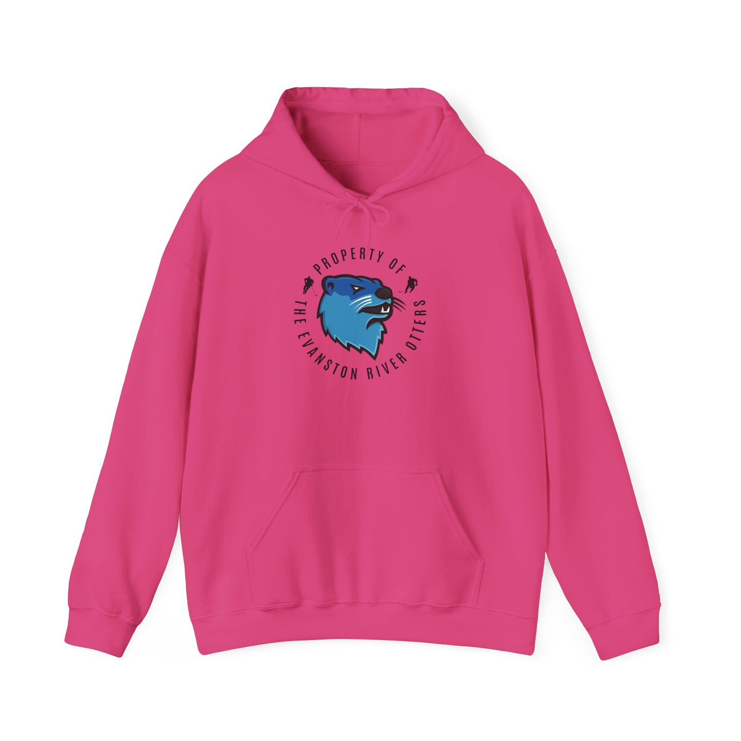 Property of the Evanston River Otters Unisex Hooded Sweatshirt