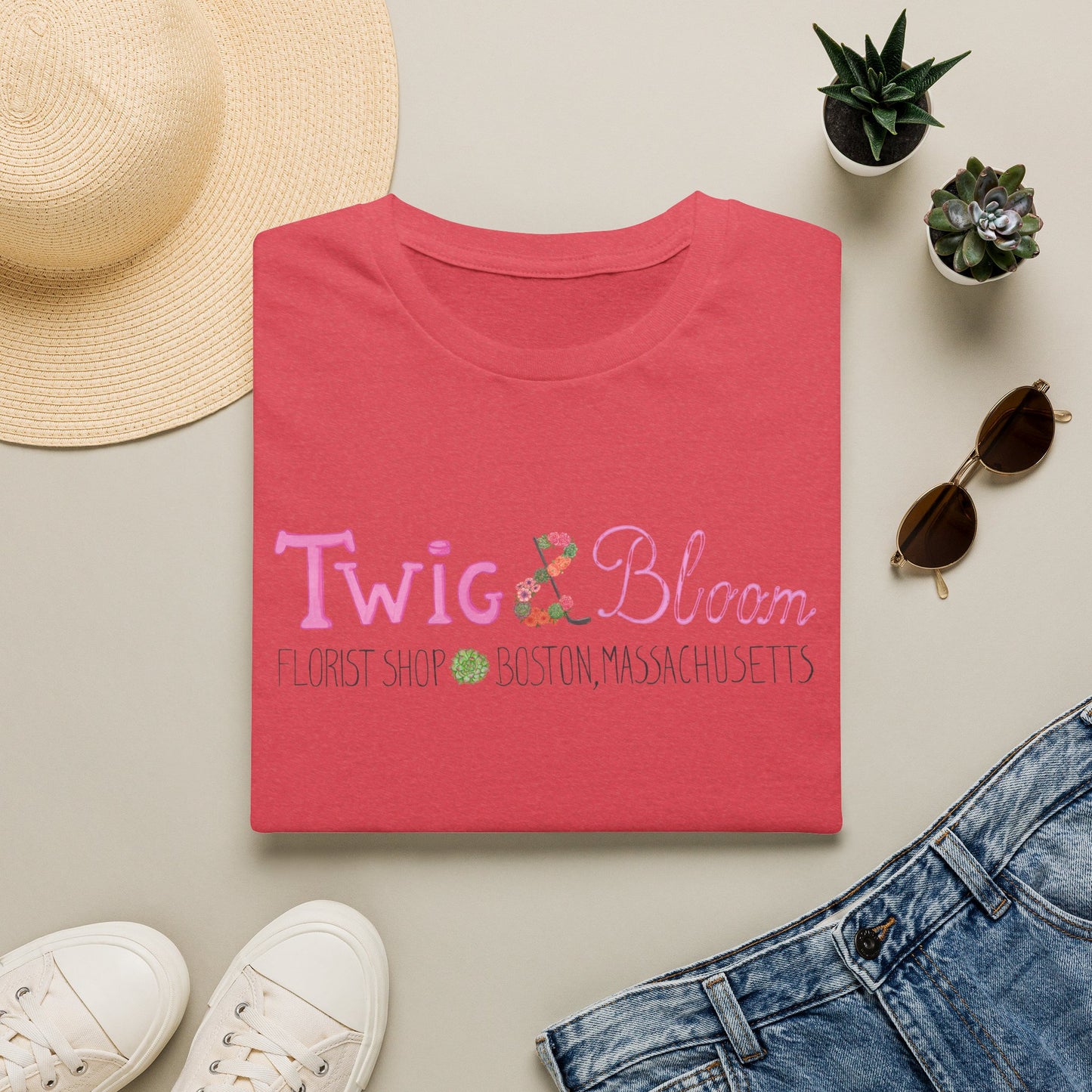 Twig & Bloom Unisex Softstyle T-Shirt