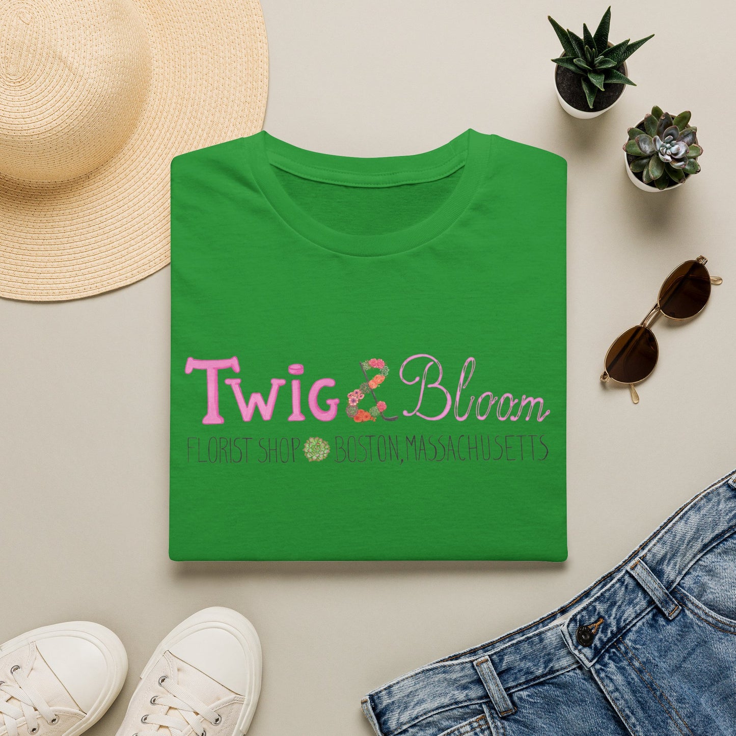 Twig & Bloom Unisex Softstyle T-Shirt