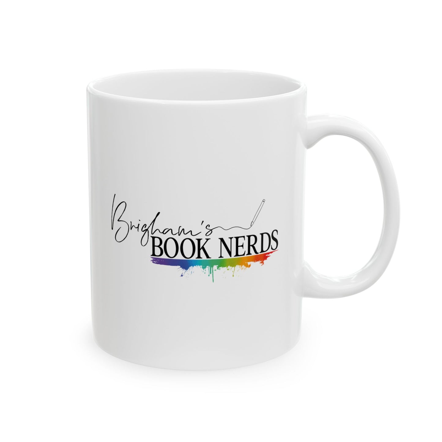 Book Nerd Ceramic Mug, (11oz, 15oz)