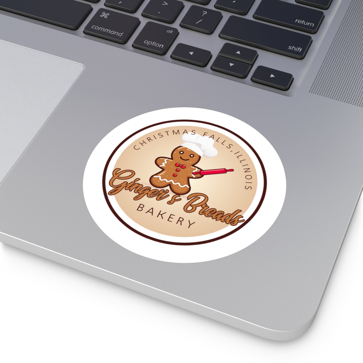 Ginger's Breads Round Stickers