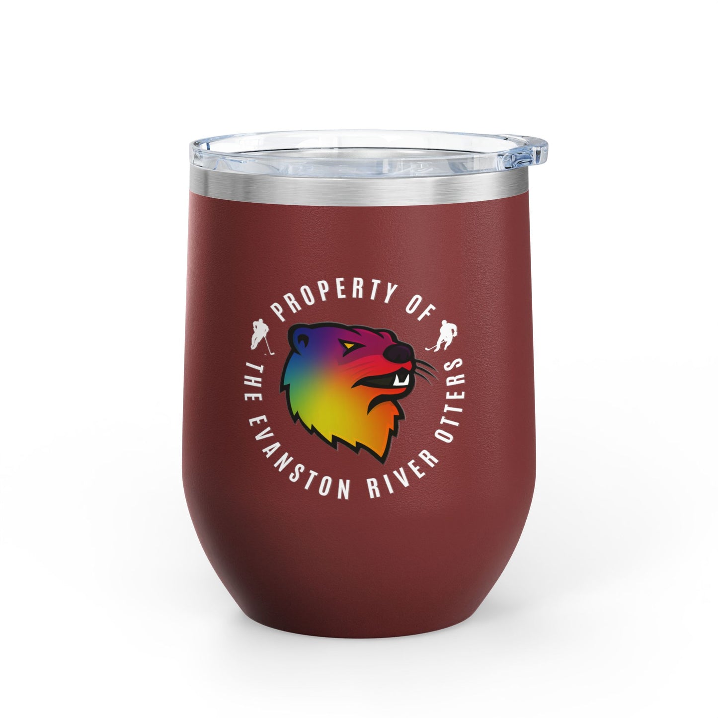 Pride Logo - Evanston River Otters Insulated Tumbler, 12oz
