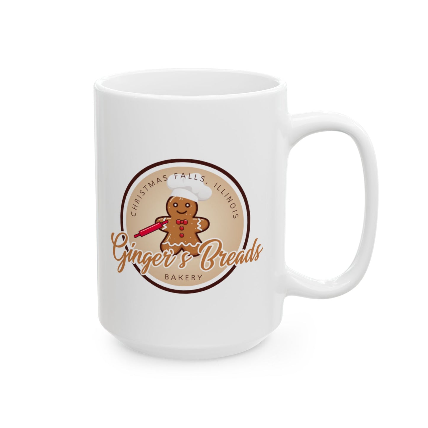 Ginger's Breads Ceramic Mug, (11oz, 15oz)