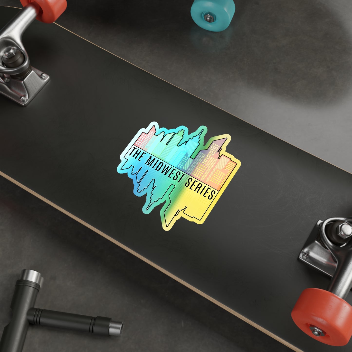 The Midwest Series Holographic Die-cut Stickers