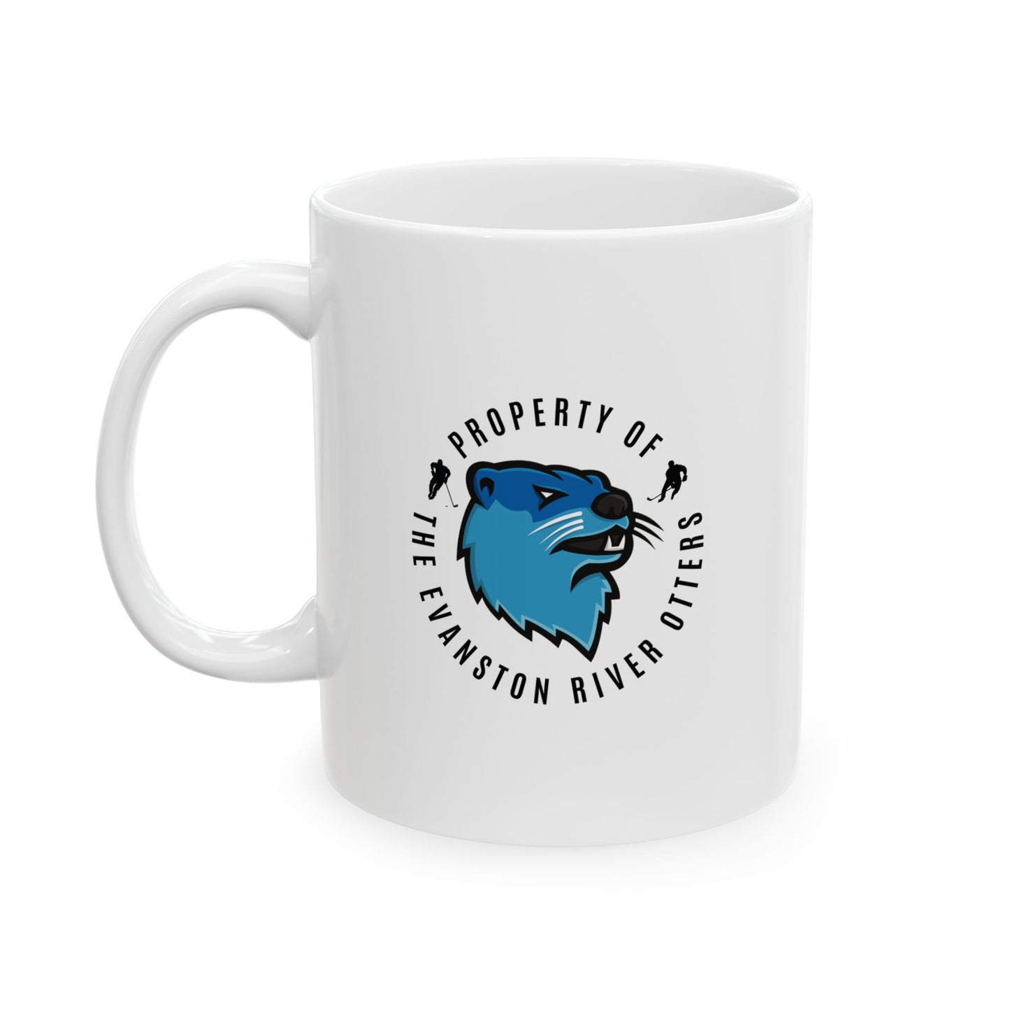 Property of the Evanston River Otters Ceramic Mug, (11oz, 15oz)