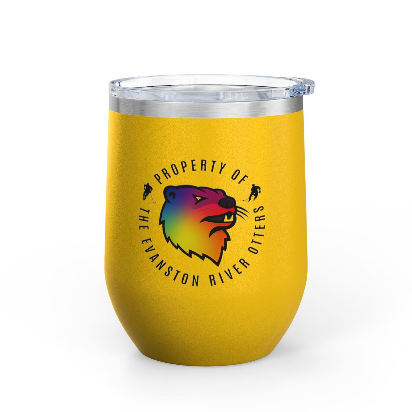 Pride Logo - Evanston River Otters Insulated Tumbler, 12oz