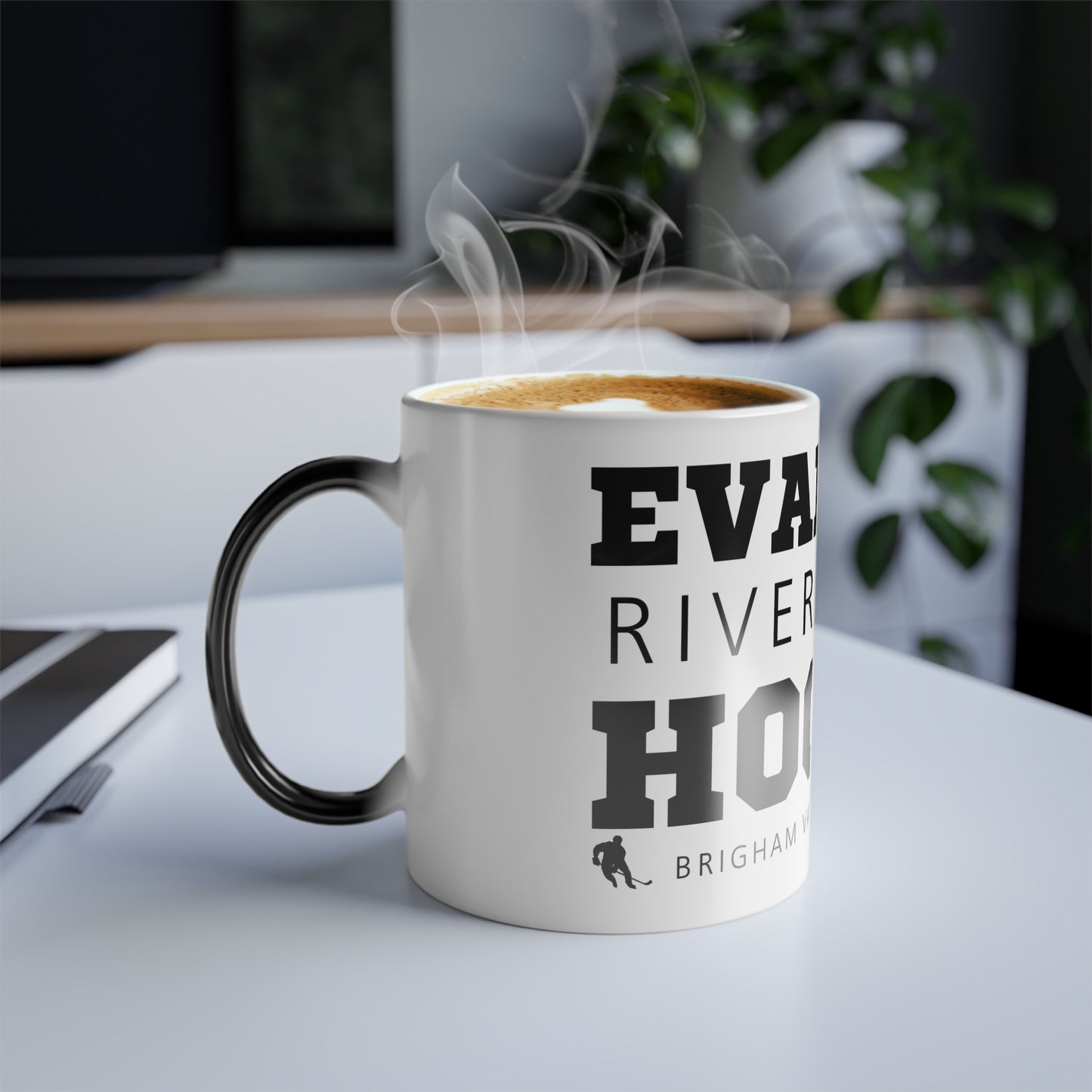 Evanston River Otters Hockey Color Morphing Mug, 11oz