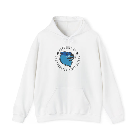 Property of the Evanston River Otters Unisex Hooded Sweatshirt