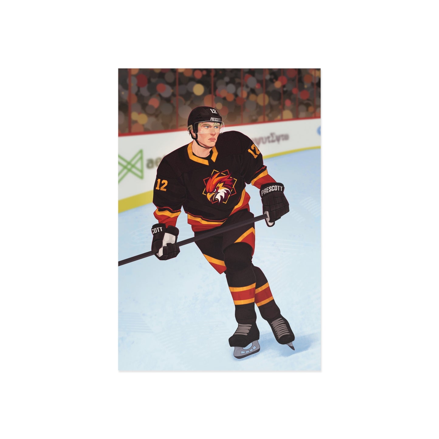 Mickey Krause Postcard