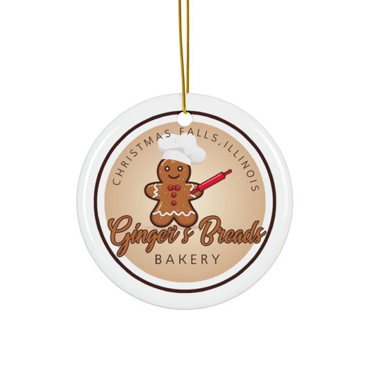 Ginger's Breads Ceramic Ornament