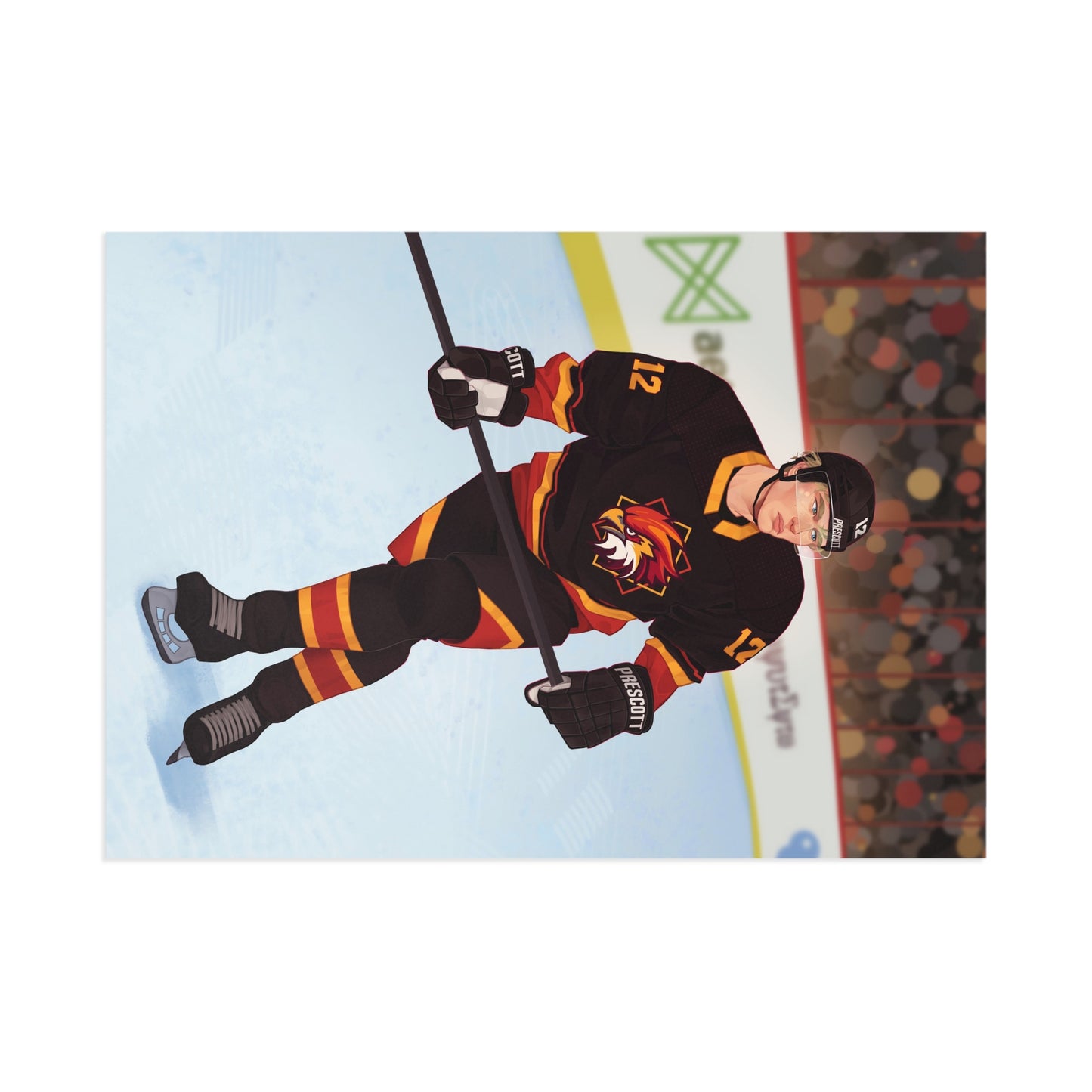 Mickey Krause Postcard