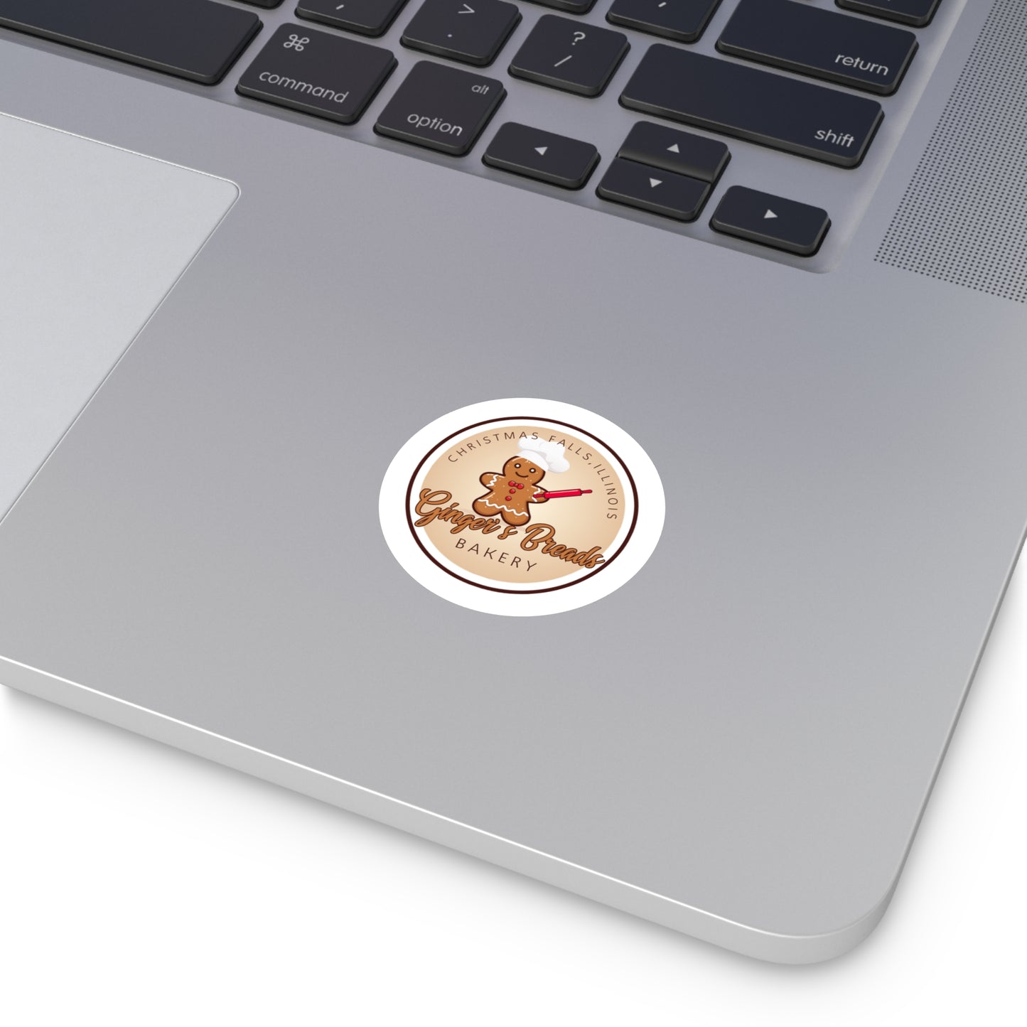 Ginger's Breads Round Stickers